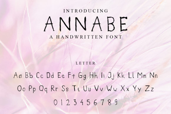 Annabe: A Simple Yet Scary Handwritten Font for Halloween Campaigns