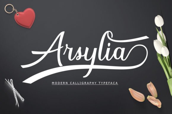 Arsylia Font: Delicate Script Handwritten Typeface for Elegant Branding