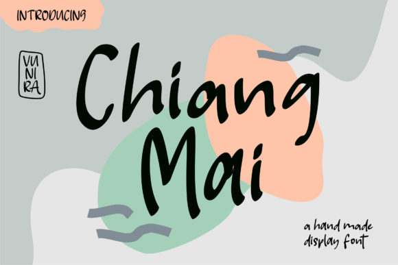Chiang Mai Font: Cute, Trendy Handwritten Typography for Campaigns