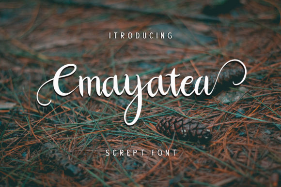 Cmayatea: A Tropical Script Handwritten Font for Editorial Warmth