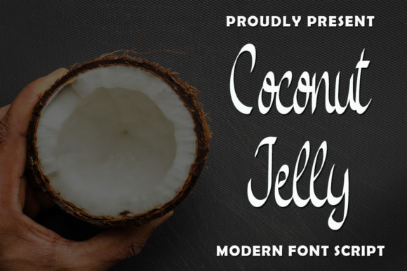 Coconut Jelly Font for Elegant, Modern Branding
