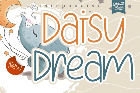 Daisy Dream Script Handwritten Font for Crafters