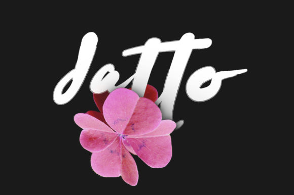 Datto: A Script Handwritten Font That Makes Headlines Feel Human