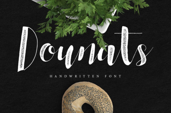 Dounats: A Delicate Script Handwritten Font for Real Branding