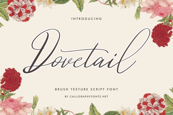Dovetail Font: Elegant Script Handwritten Typeface for Brand Campaigns