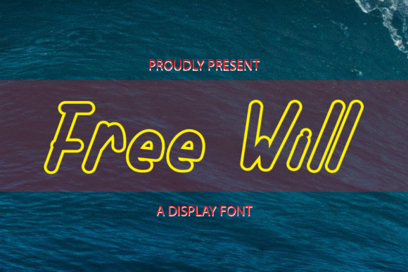 Free Will: A Modern Script Handwritten Font for Editorial Design
