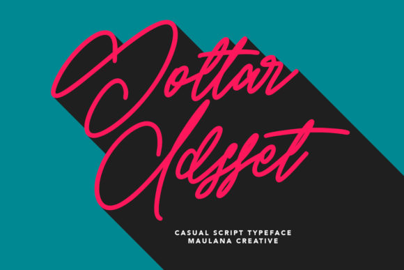 Gottar Adsset: A Script Handwritten Font for Elegant Campaigns