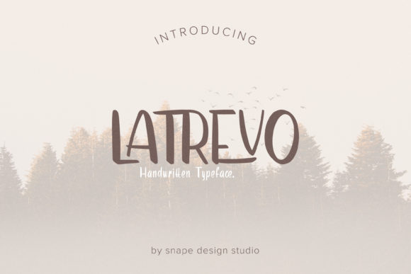 Latrevo: A Stylish Font for Creative Campaigns