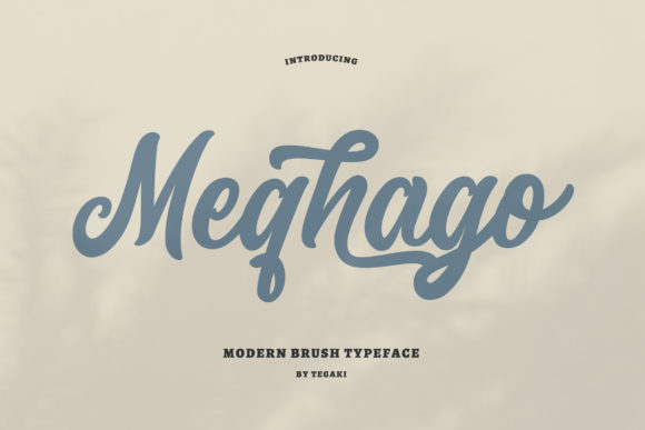 Meqhago Script Handwritten Font for Crafters & Sellers