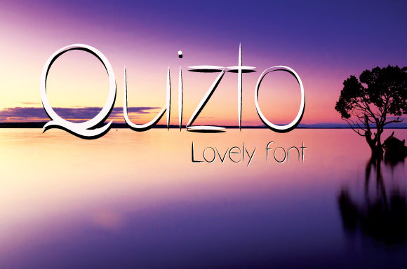 Quizto: Elegant Script Handwritten Font for Scroll-Stopping Branding