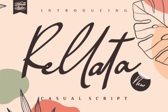 Rellata: A Romantic Calligraphy Font for Business