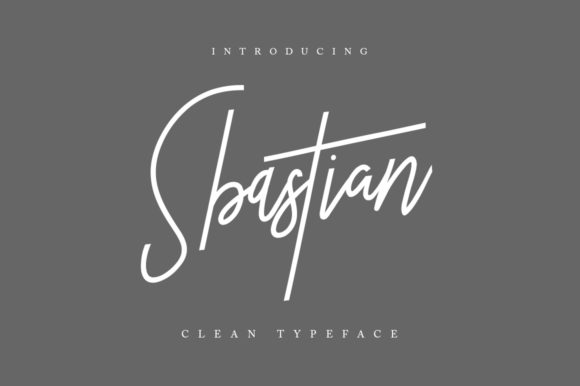 Sbastian: A Thin Script Handwritten Font for Elegant Campaigns