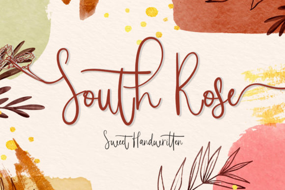 South Rose Font: Modern Script for Digital Design