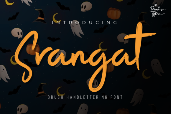 Srangat: Modern Handwritten Font