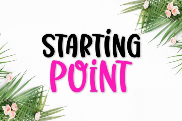 Starting Point Font for Children’s Campaigns