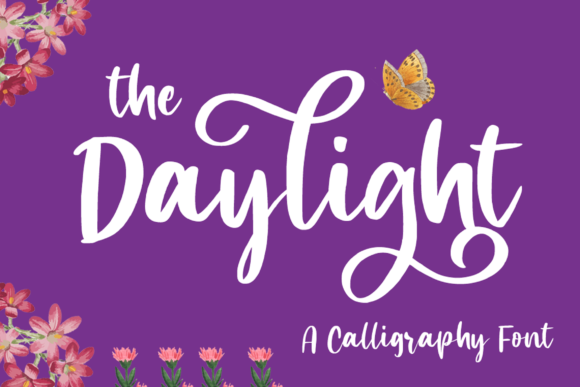 The Daylight Script Handwritten Font for Makers