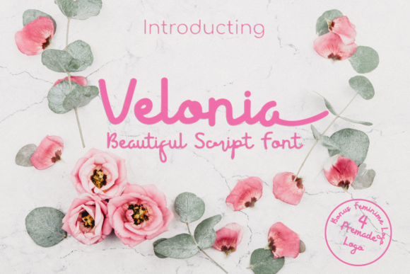 Velonia: A Sweet Handwritten Font for Joyful Branding